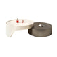 Set tavolino moderno Tavolino rotondo in legno con 2 cassetti