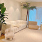 Nordic Biscuit Back Wool Sofa Tuxedo Arm 41.3"d Sofa in Cream Clearhalo 'furn' 'furn_sofas' 'Furniture' 'Living Room Furniture' 'Sofa' 'sofas' 6725636
