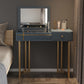 Glam 29.52" Height Wood Flip-top Dressing Table Make-up Vanity with Mirror