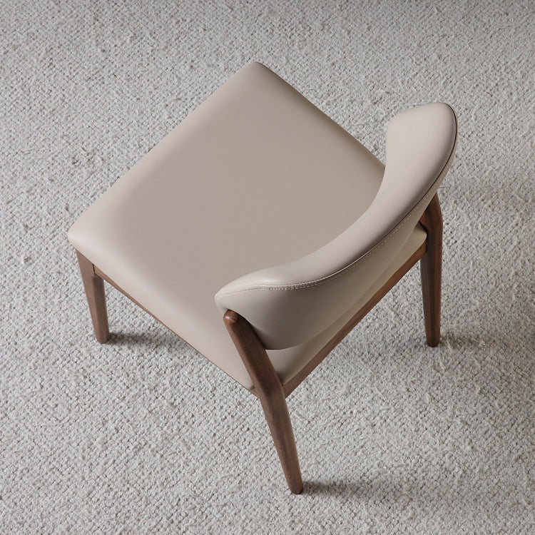 Industrielle massive Holzseitenstuhl gepolsterte armlose Esstühle