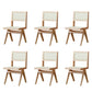 Wood Modern Dining Side Chair Cane Back Dining Chairs for Home Natural 6 Piece Set Clearhalo 'Dining Chairs' 'Dining Tables & Seating' 'dining_chair' 'furn' 'furn_dining_chair' 'Furniture' 'Kitchen & Dining Furniture' 6726186