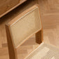 Wood Modern Dining Side Chair Cane Back Dining Chairs for Home Clearhalo 'Dining Chairs' 'Dining Tables & Seating' 'dining_chair' 'furn' 'furn_dining_chair' 'Furniture' 'Kitchen & Dining Furniture' 6726187
