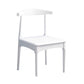 Wood Industrial Style Dining Side Chair Armless Home Side Chair