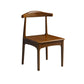 Wood Industrial Style Dining Side Chair Armless Home Side Chair
