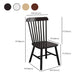 Wood Industrial Patio Side Chair Windsor Back Side Chair for Home