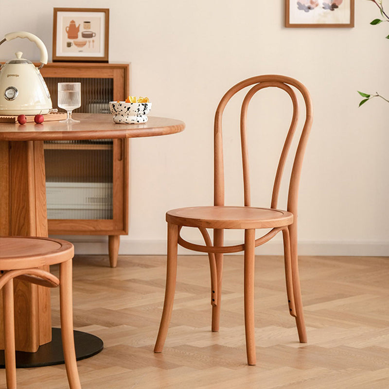 Modern Style Patio Side Chair Windsor Back Armless Dining Chair Clearhalo 'Dining Chairs' 'Dining Tables & Seating' 'dining_chair' 'furn' 'furn_dining_chair' 'Furniture' 'Kitchen & Dining Furniture' 6726349