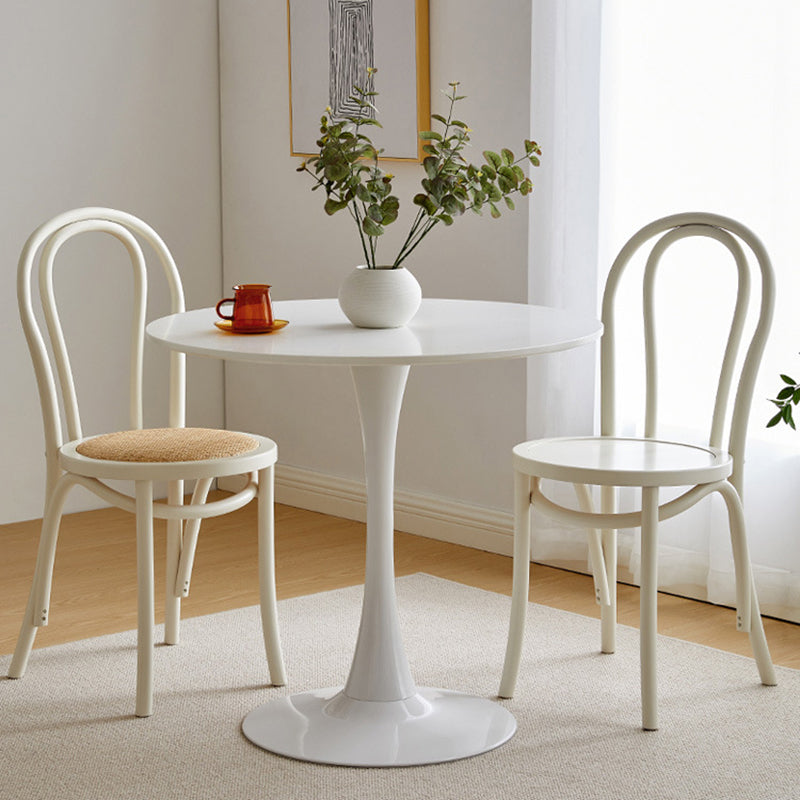 Modern Style Patio Side Chair Windsor Back Armless Dining Chair Clearhalo 'Dining Chairs' 'Dining Tables & Seating' 'dining_chair' 'furn' 'furn_dining_chair' 'Furniture' 'Kitchen & Dining Furniture' 6726353