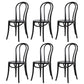 Modern Style Patio Side Chair Windsor Back Armless Dining Chair Black Wood 6 Piece Set Clearhalo 'Dining Chairs' 'Dining Tables & Seating' 'dining_chair' 'furn' 'furn_dining_chair' 'Furniture' 'Kitchen & Dining Furniture' 6726354