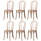 Modern Style Patio Side Chair Windsor Back Armless Dining Chair Natural Wood 6 Piece Set Clearhalo 'Dining Chairs' 'Dining Tables & Seating' 'dining_chair' 'furn' 'furn_dining_chair' 'Furniture' 'Kitchen & Dining Furniture' 6726391