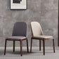 Faux Leather Dining Chairs Industrial Parsons Armless Side Chair Clearhalo 'Dining Chairs' 'Dining Tables & Seating' 'dining_chair' 'furn' 'furn_dining_chair' 'Furniture' 'Kitchen & Dining Furniture' 6726611