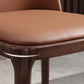 Faux Leather Dining Chairs Industrial Parsons Armless Side Chair Clearhalo 'Dining Chairs' 'Dining Tables & Seating' 'dining_chair' 'furn' 'furn_dining_chair' 'Furniture' 'Kitchen & Dining Furniture' 6726621