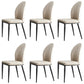Industrial Side Chair Solid Back Metal Dining Room Chair for Dining Room