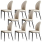 Industrial Side Chair Solid Back Metal Dining Room Chair for Dining Room