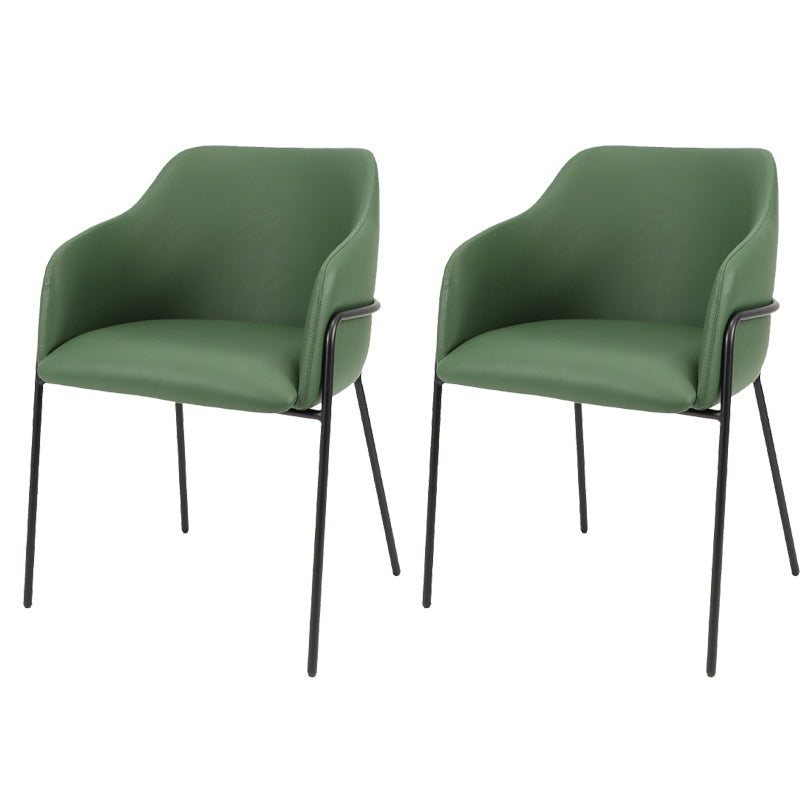 Metal Legs Parsons Chair Contemporary Style Indoor-Outdoor Chair