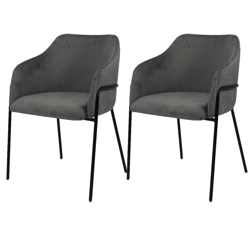 Metal Legs Parsons Chair Contemporary Style Indoor-Outdoor Chair