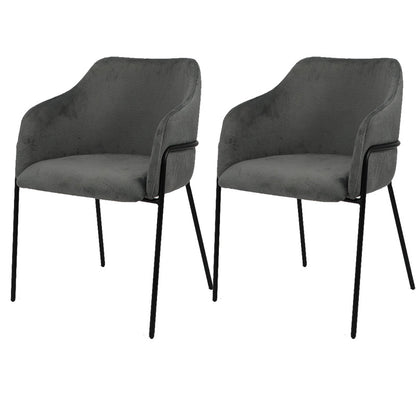 Metal Legs Parsons Chair Contemporary Style Indoor-Outdoor Chair