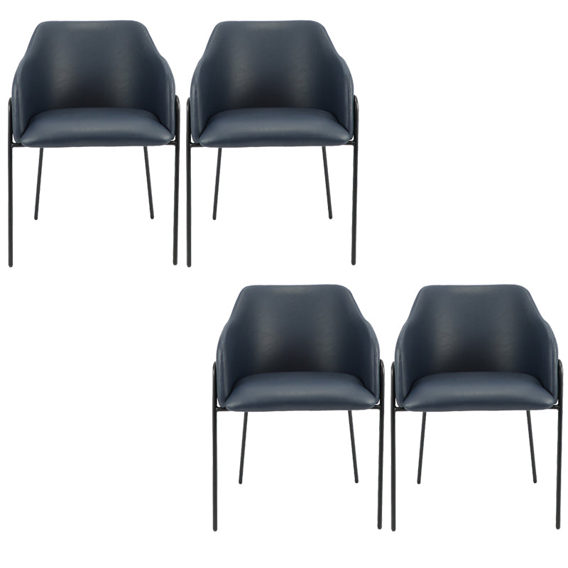 Metal Legs Parsons Chair Contemporary Style Indoor-Outdoor Chair
