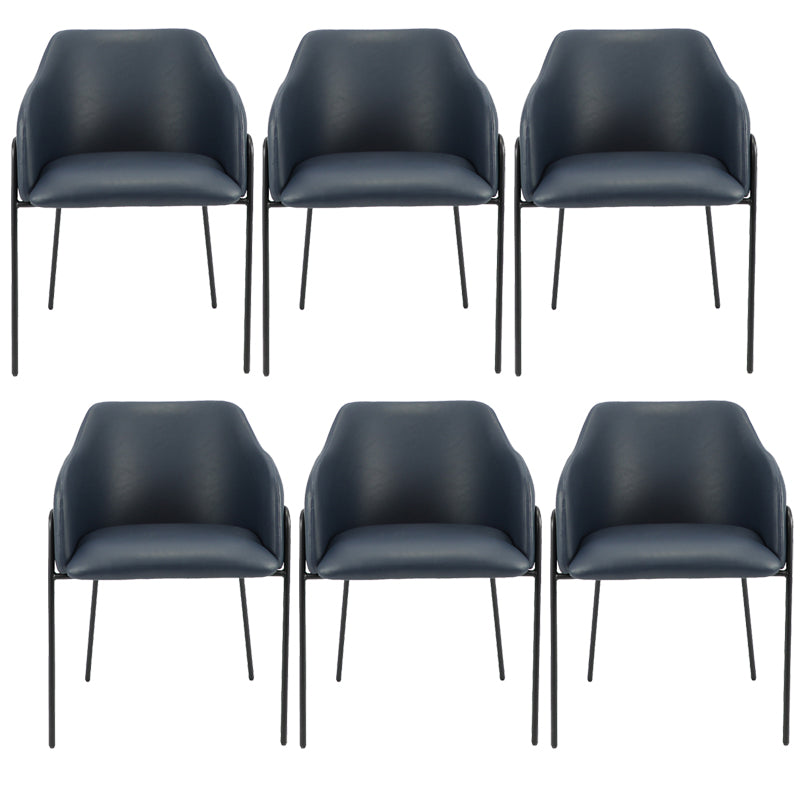 Metal Legs Parsons Chair Contemporary Style Indoor-Outdoor Chair