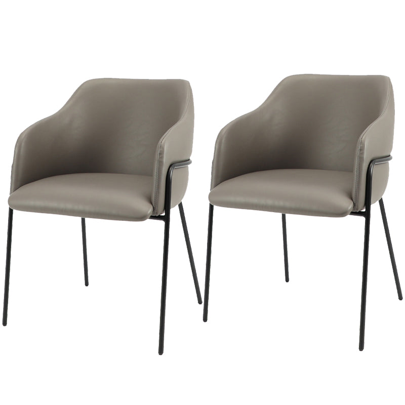 Metal Legs Parsons Chair Contemporary Style Indoor-Outdoor Chair