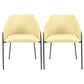 Metal Legs Parsons Chair Contemporary Style Indoor-Outdoor Chair