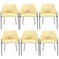 Metal Legs Parsons Chair Contemporary Style Indoor-Outdoor Chair