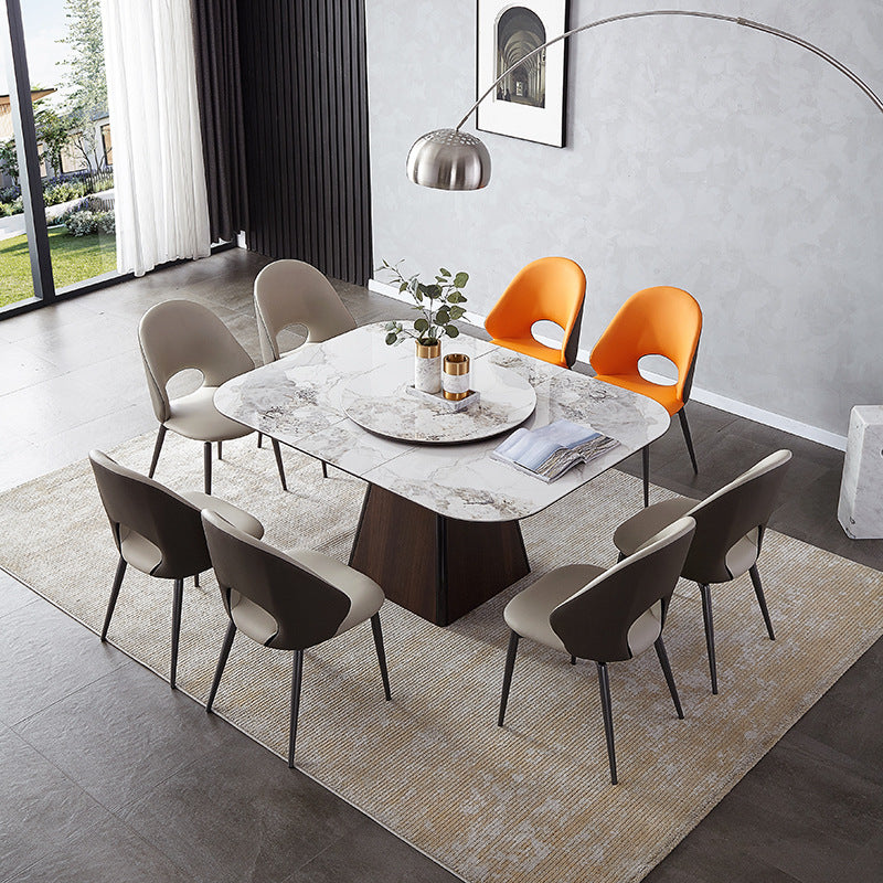 Home armloze eetkamerstoelen Eetkamer open achterste achterstoel