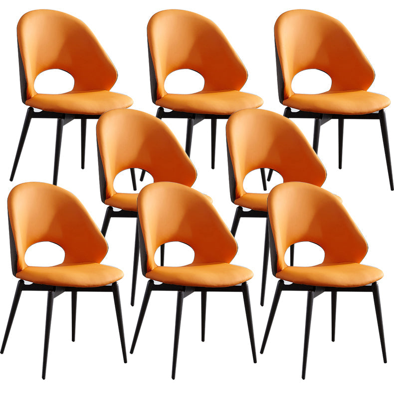 Chaises de salle à manger sans bras à la maison