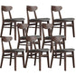 Solid Wood Side Chair Open Back Contemporary Kitchen Dining Chair 8 Piece Set Clearhalo 'Dining Chairs' 'Dining Tables & Seating' 'dining_chair' 'furn' 'furn_dining_chair' 'Furniture' 'Kitchen & Dining Furniture' 6726873