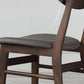 Solid Wood Side Chair Open Back Contemporary Kitchen Dining Chair Clearhalo 'Dining Chairs' 'Dining Tables & Seating' 'dining_chair' 'furn' 'furn_dining_chair' 'Furniture' 'Kitchen & Dining Furniture' 6726876