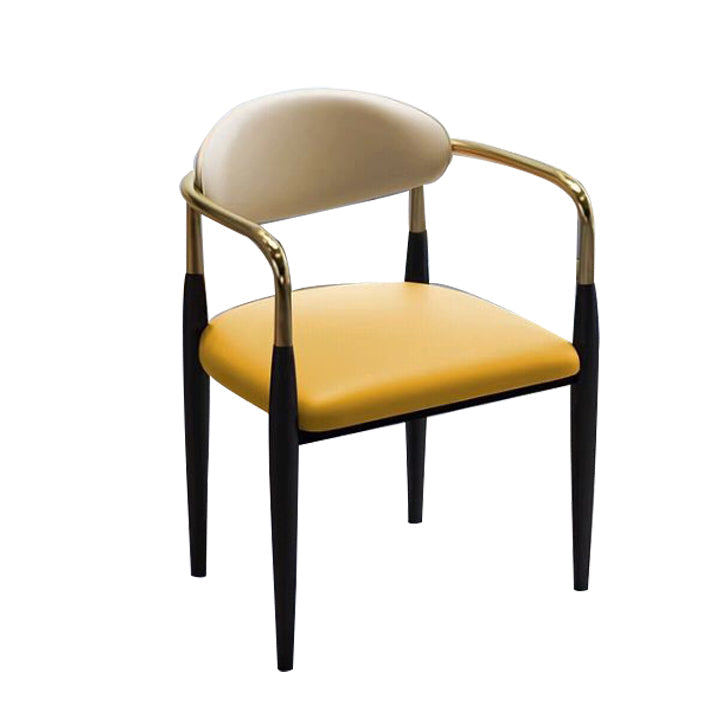 Chaise de cuisine de salle à manger en métal