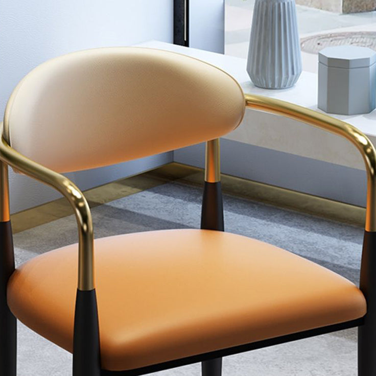 Chaise de cuisine de salle à manger en métal