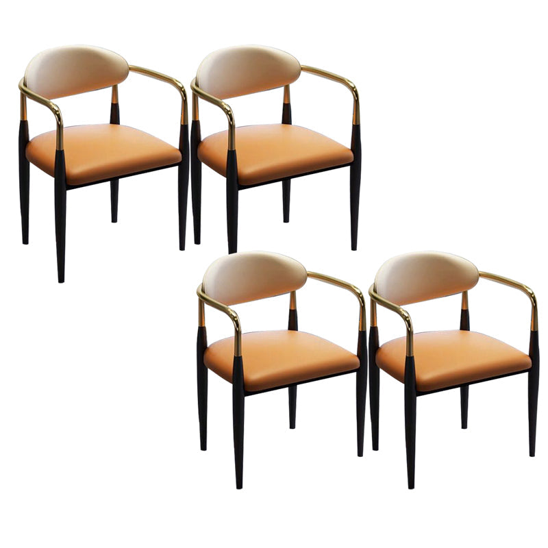 Chaise de cuisine de salle à manger en métal