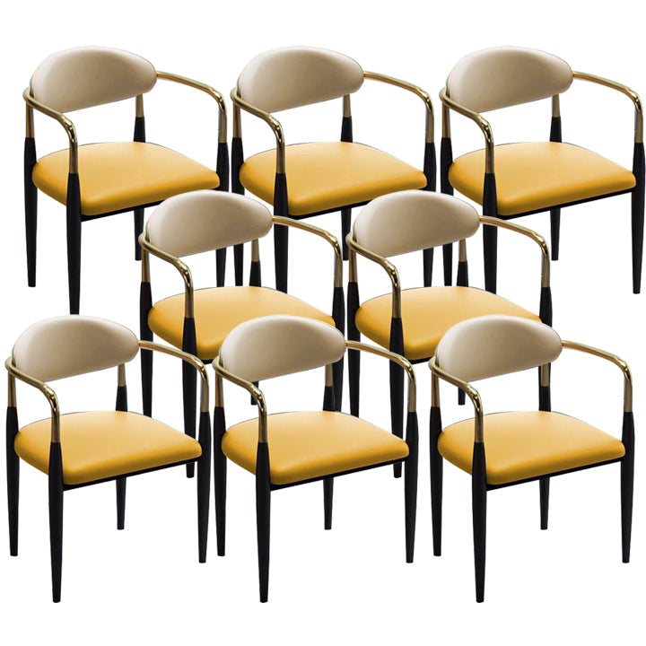 Chaise de cuisine de salle à manger en métal