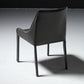 Industrial Kitchen Dining Side Chair Parsons Chair in Black Finish