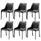 Industrial Kitchen Dining Side Chair Parsons Chair in Black Finish