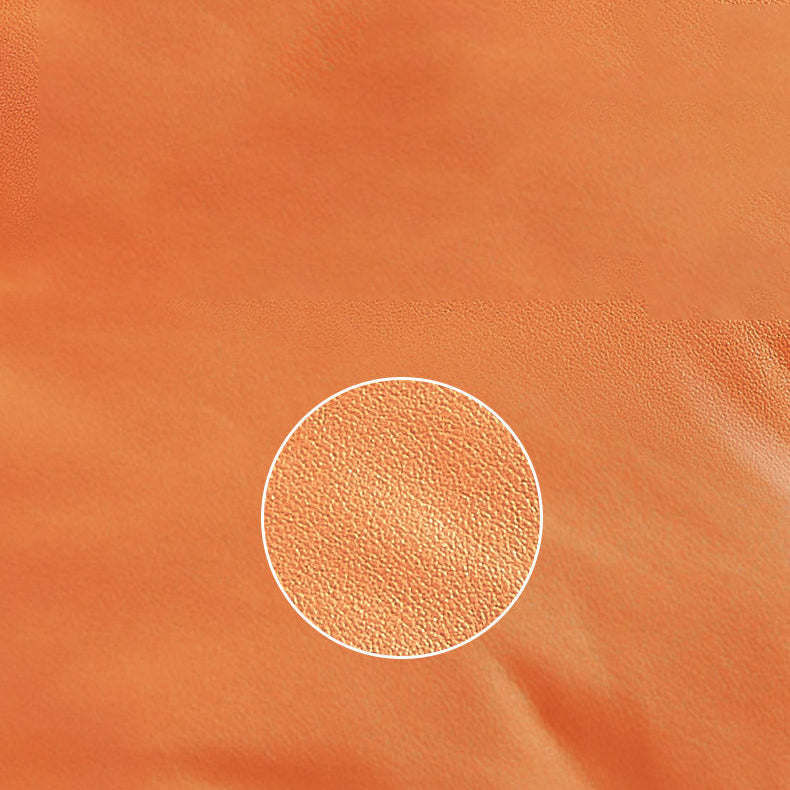 Chaise à bascule contemporaine chaise de planeur en cuir en cuir pour salon