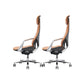 Hedendaagse Fixed Arms Executive Chair Wheels omvatten managersstoel voor kantoor