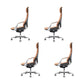 Hedendaagse Fixed Arms Executive Chair Wheels omvatten managersstoel voor kantoor