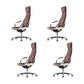 Hedendaagse Fixed Arms Executive Chair Wheels omvatten managersstoel voor kantoor