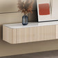 Moderne tv-mediastandaard stenen tv-console voor aan de muur met deuren