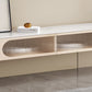 Moderne tv-mediastandaard stenen tv-console voor aan de muur met deuren