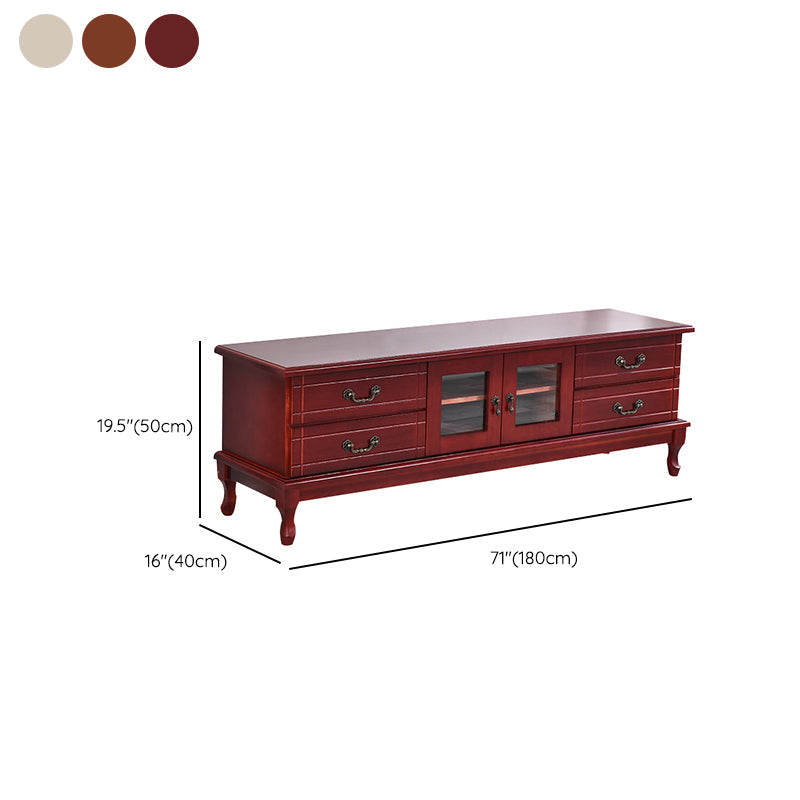 Contemporary TV Media Stand Wooden Media Console with Drawers Clearhalo 'furn' 'furn_tv_stands_entertainment_centers' 'Furniture' 'Living Room Furniture' 'TV Stands & Entertainment Centers' 'TV Stands & Media Storage Furniture' 'tv_stands_entertainment_centers' 6729618