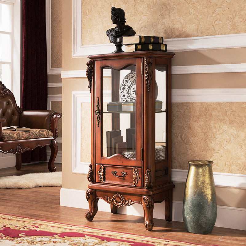 Mobile moderno moderno della metà del secolo mobile in betulla con porte per sala da pranzo