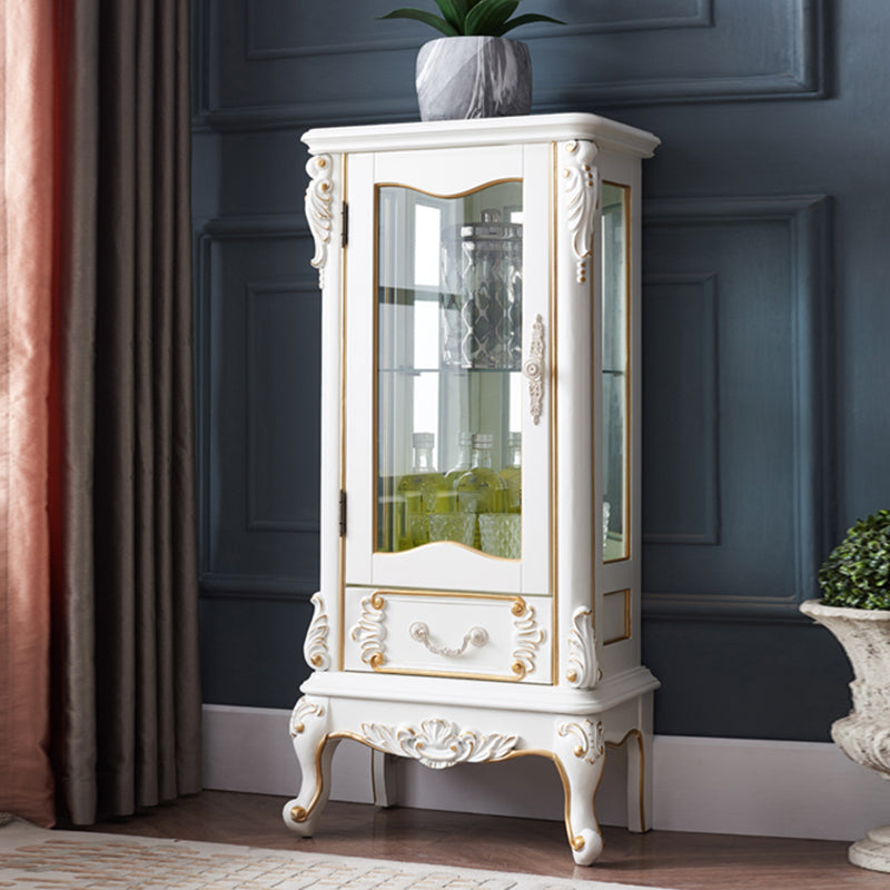 Mobile moderno moderno della metà del secolo mobile in betulla con porte per sala da pranzo