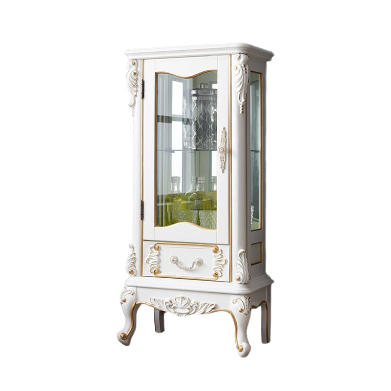 Mobile moderno moderno della metà del secolo mobile in betulla con porte per sala da pranzo