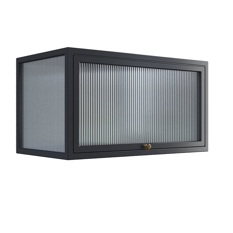 Curio Curio Curio Curio Porte in vetro Armadio in metallo con porte