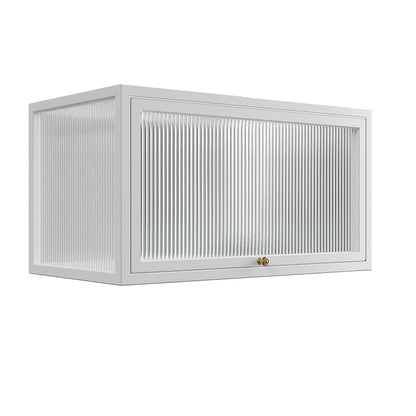 Curio Curio Curio Curio Porte in vetro Armadio in metallo con porte