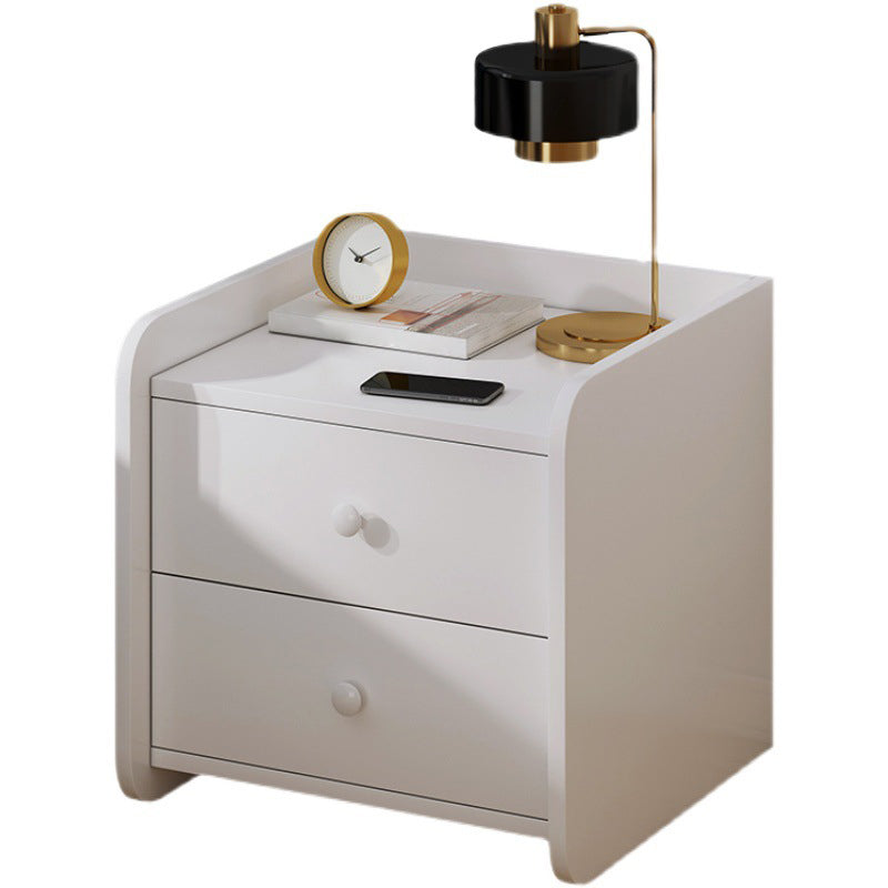 コンテンポラリーアクセントテーブルナイトスタンドアンティーク仕上げ引き出し引き出しベッドナイトスタンド