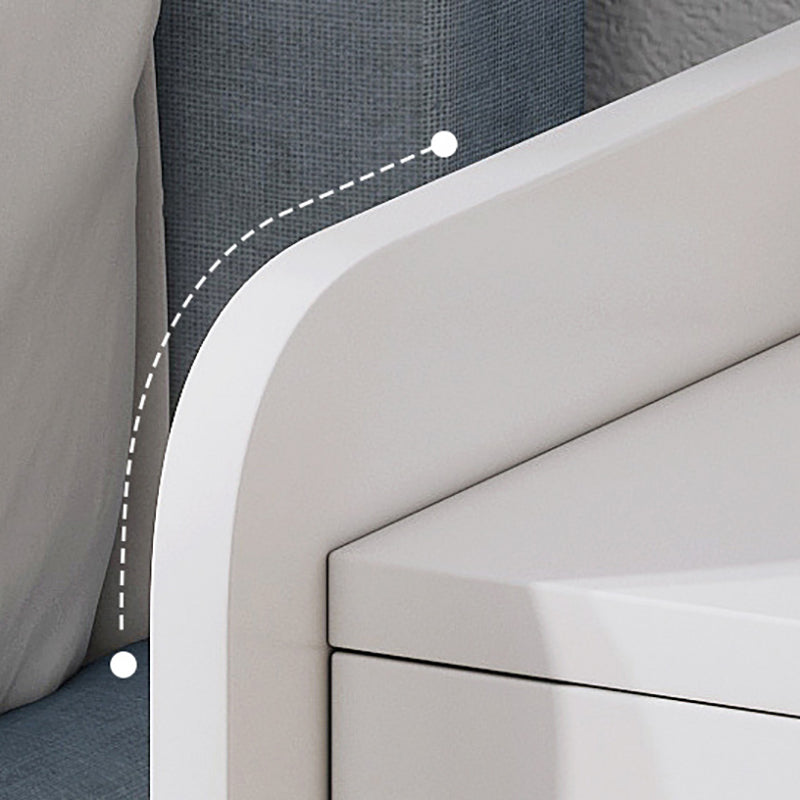 コンテンポラリーアクセントテーブルナイトスタンドアンティーク仕上げ引き出し引き出しベッドナイトスタンド