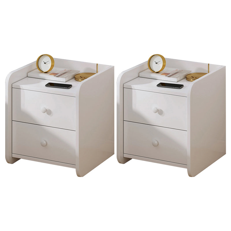 コンテンポラリーアクセントテーブルナイトスタンドアンティーク仕上げ引き出し引き出しベッドナイトスタンド